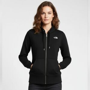 The North Face Women's Classic Black Fleece Half Dome Full Zip Hoodie Size XS